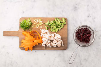 Förbered grönsaker