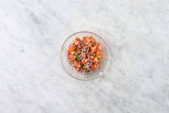 Förbered pico de gallo