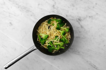 Faire sauter les brocolis