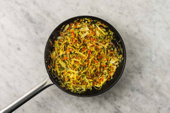 Préparer l'achard express