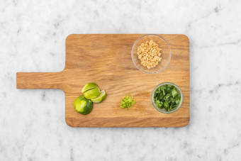 Prepara los ingredientes