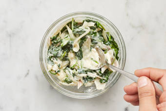 Make Spinach Filling