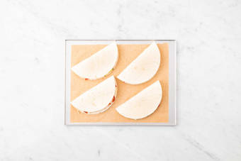 Préparer les quesadillas