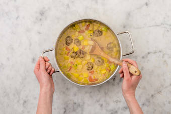 Eintopf fertigstellen