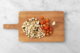 Tagliare gli ingredienti