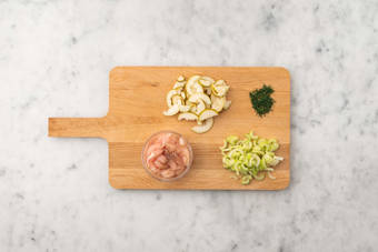 Preparare gli ingredienti