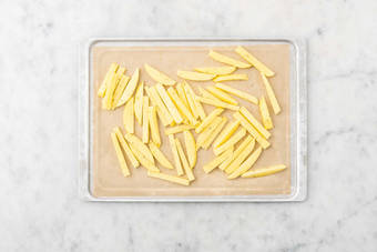 Préparer les frites