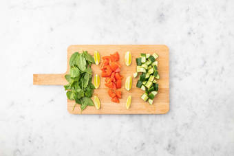 Förbered grönsaker