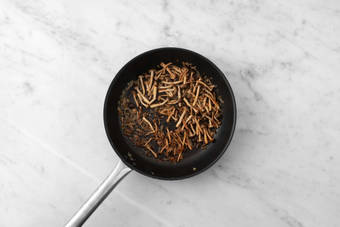 Cuire les champignons