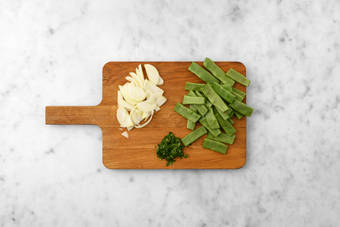 Prepara las verduras