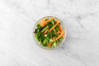 Assaisonner la salade