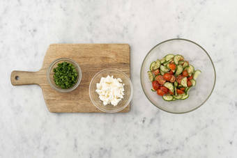 Assaisonner la salade