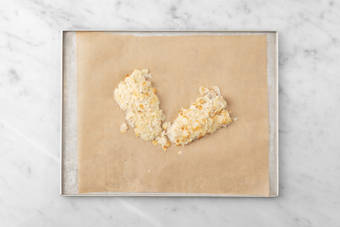 Faire la croûte d'amandes