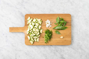 Forbered grøntsager