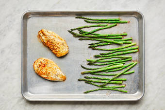 Cook Chicken & Asparagus