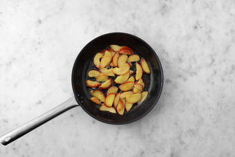 Faire griller la nectarine