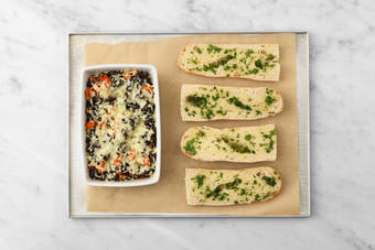 Baguette vorbereiten