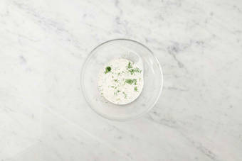 Make creamy dressing