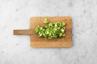 Prepara las verduras