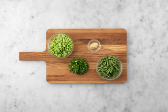 Preparare le verdure