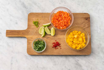 Forbered frukt og grønt