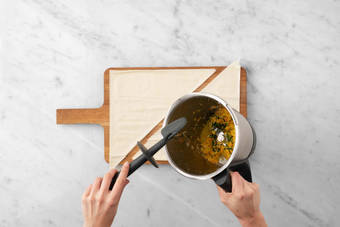 Strudel fertigstellen