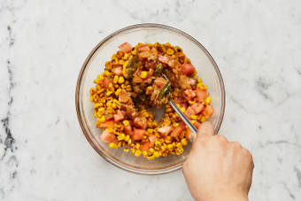 Cook Salsa & Finish Salad