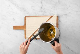 Strudel fertigstellen