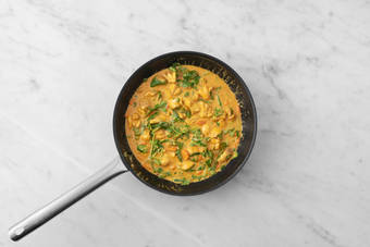 Make sauce and finish chicken