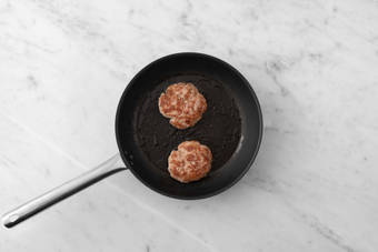 Pan-fry patties