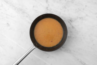 Make pan sauce