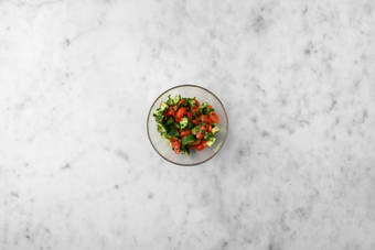 Preparare l'insalata