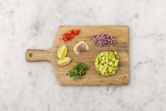 Toppings voorbereiden