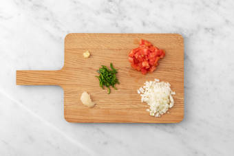 Prepara los vegetales