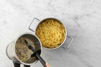 Pasta kochen