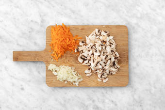 Forbered grøntsager