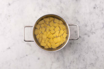 Cuire les pommes de terre