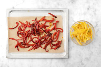 Préparer le poivron