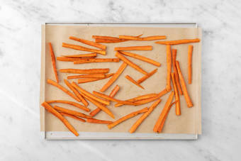 Wortel bakken