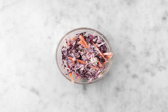 Make pickle slaw