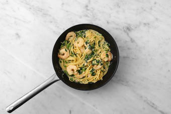 Make sauce and assemble