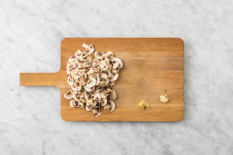 Tagliare gli ingredienti