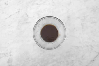 Préparer la vinaigrette