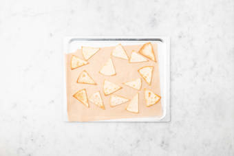 Faire les chips de tortillas