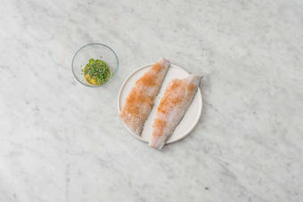 Marinate the Sea Bass