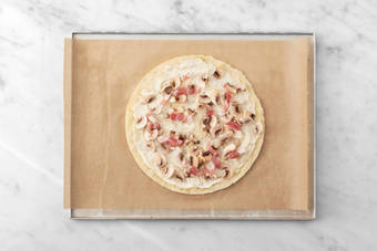 Cubre con los ingredientes