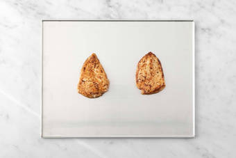 Prep and cook chicken