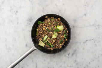 Stir fry fertigstellen