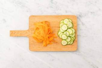 Forbered grøntsager