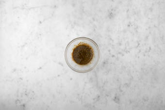 Mix the Pesto Dressing